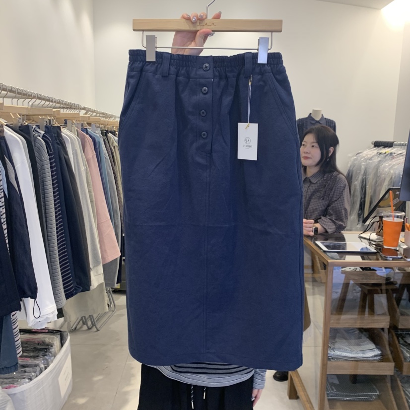 TAN&amp;COMO韓國直郵女裝新款真品時尚休閑半身裙中短裙tan-COMO半身裙/中短裙圖色3