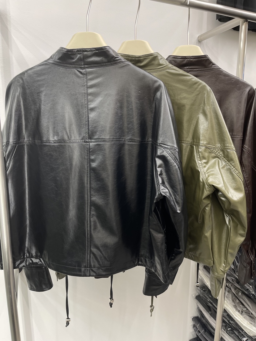 U_MI東大門代購女裝新品真品職業熱賣休閑時尚人氣推薦皮衣U_MI皮衣