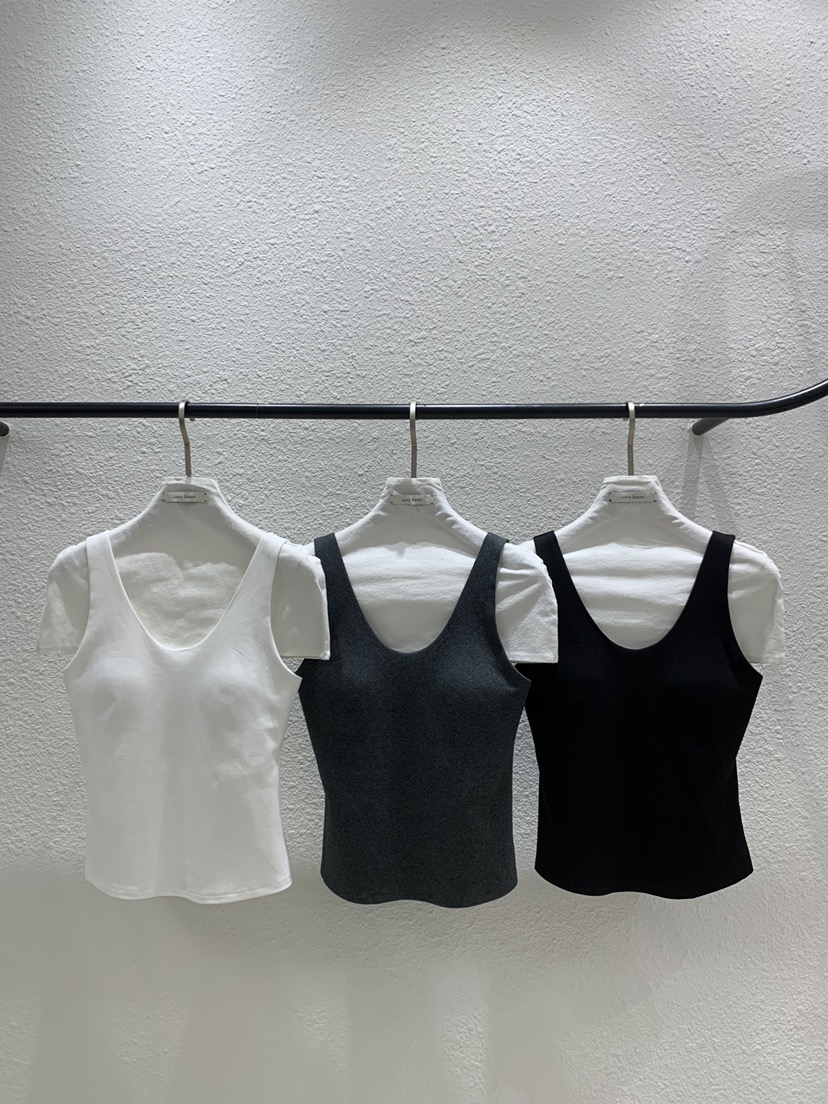 LUCY SALON東大門直郵女裝新款職業推薦吊帶背心V領深V無袖LUCY SALON吊帶/背心