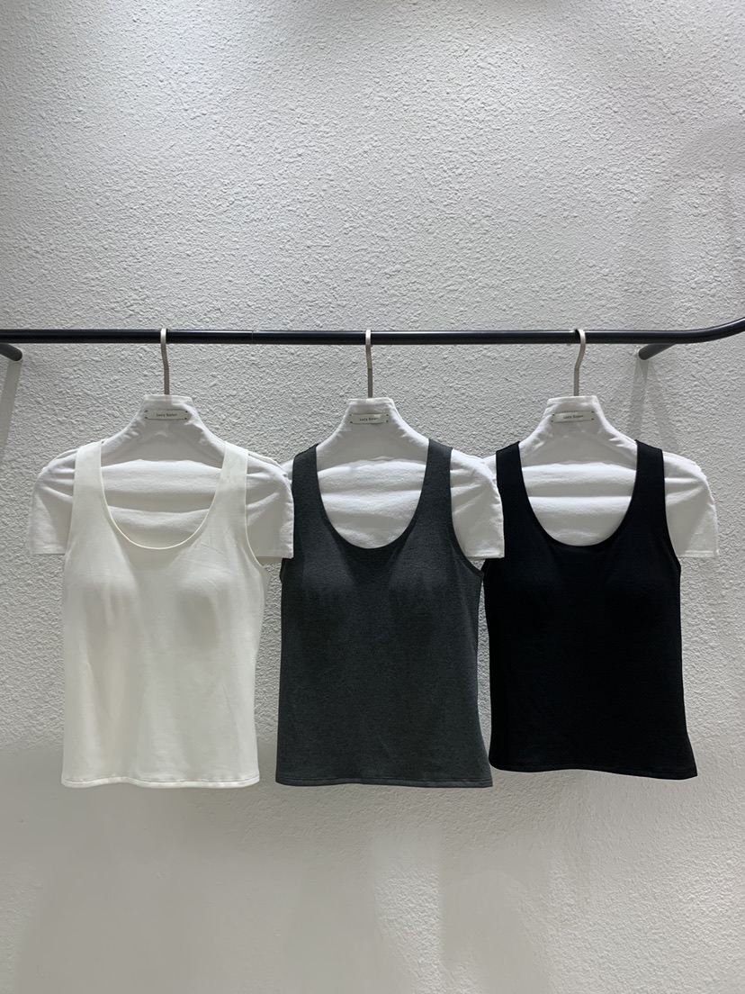 LUCY SALON韓國代購女裝新品人氣熱賣職業吊帶背心U領無袖LUCY SALON吊帶/背心