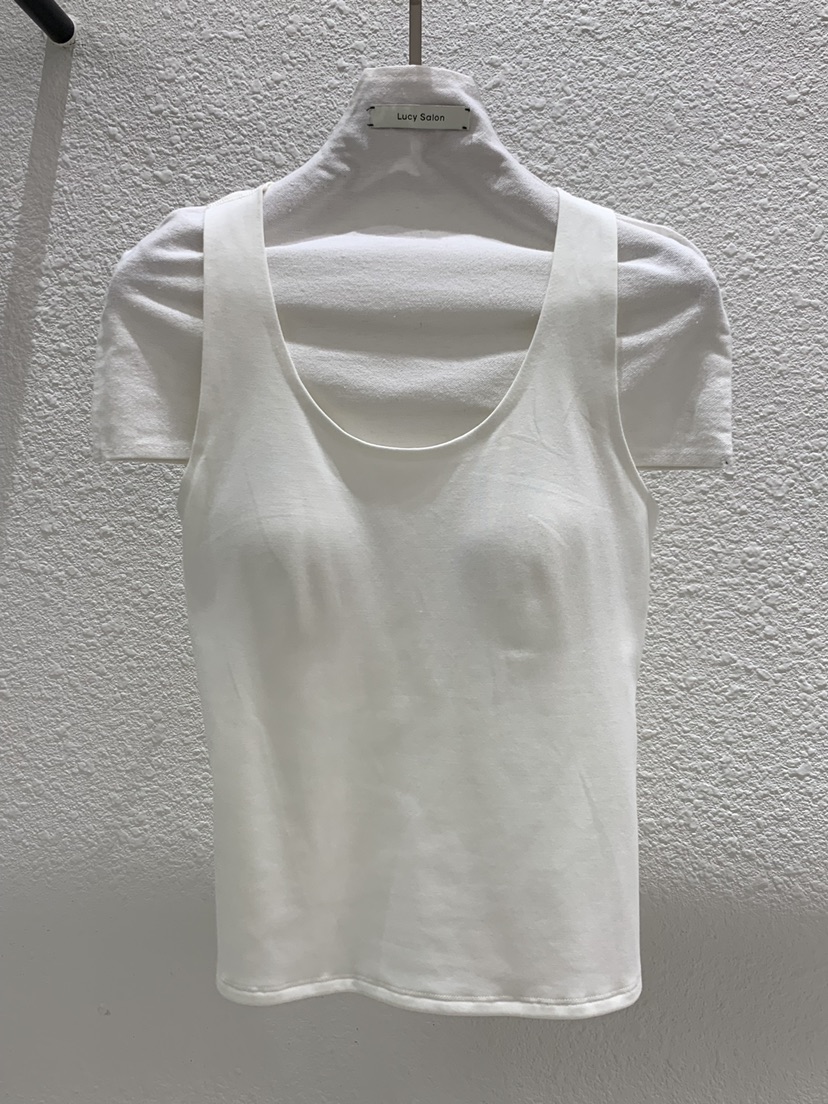 LUCY SALON韓國代購女裝新品人氣熱賣職業吊帶背心U領無袖LUCY SALON吊帶/背心圖色1