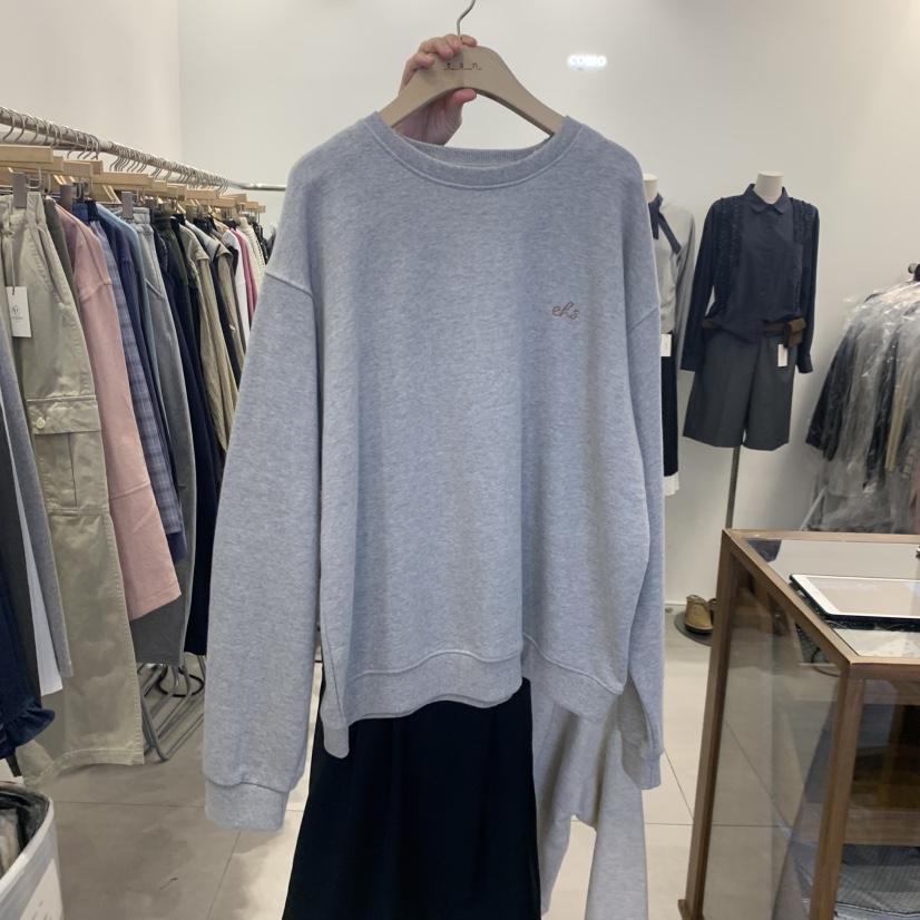 TAN&amp;COMO東大門實拍女裝新品職業真品人氣時尚熱賣衛衣tan-COMO衛衣圖色2灰