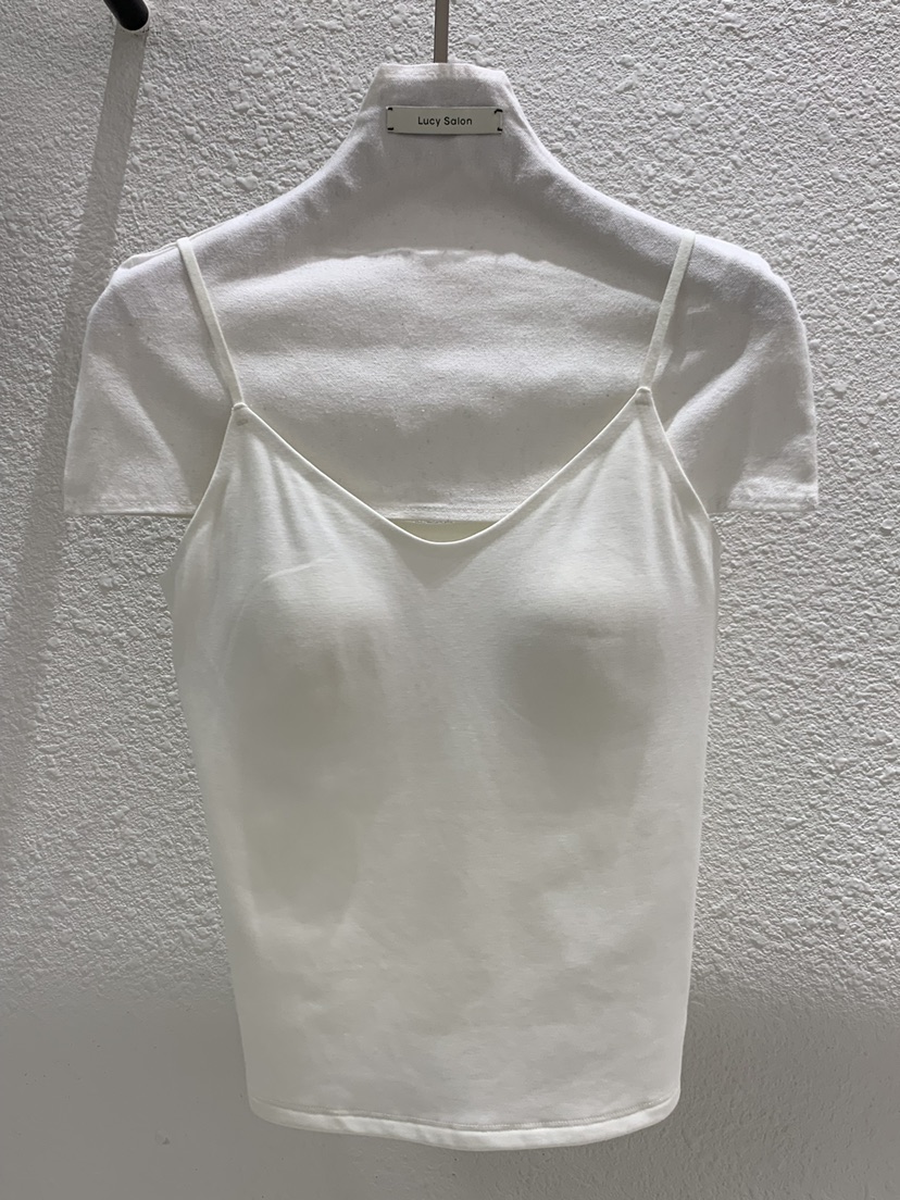 LUCY SALON韓國代購女裝新品時尚熱賣人氣職業推薦吊帶背心LUCY SALON吊帶/背心圖色1