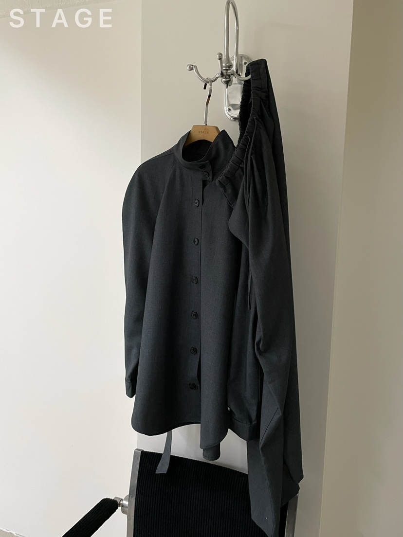 STAGE東大門實拍女裝新款職業真品休閑人氣推薦襯衫蕾絲衫STAGE襯衫/蕾絲衫