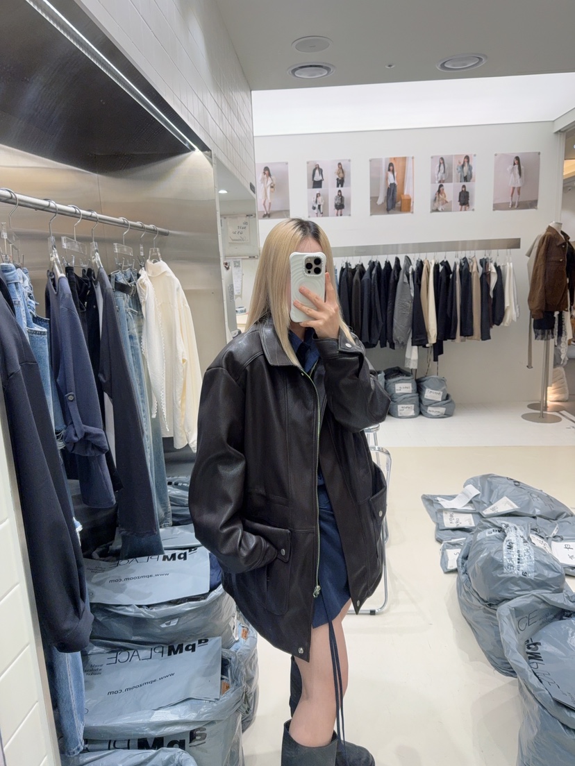 AMOOD東大門直郵女士新品真品推薦時尚熱賣職業人氣皮衣皮革AMOOD皮衣