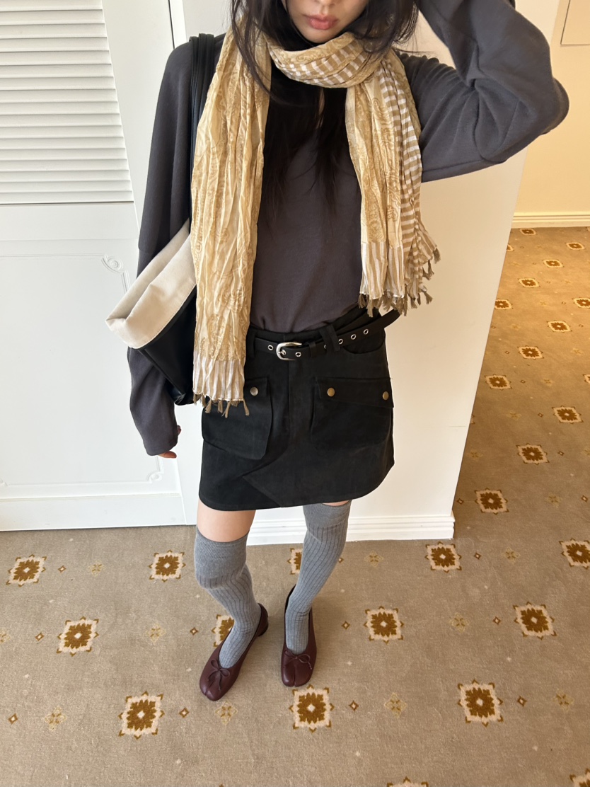 ME MO東大門直郵女裝新款職業推薦熱賣真品休閑短裙工裝ME MO短裙