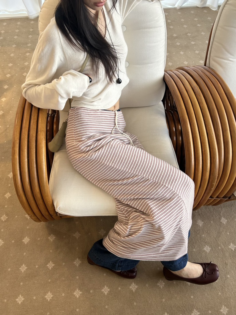 ME MO東大門代購女士新款真品推薦人氣熱賣休閑長裙磨毛ME MO長裙