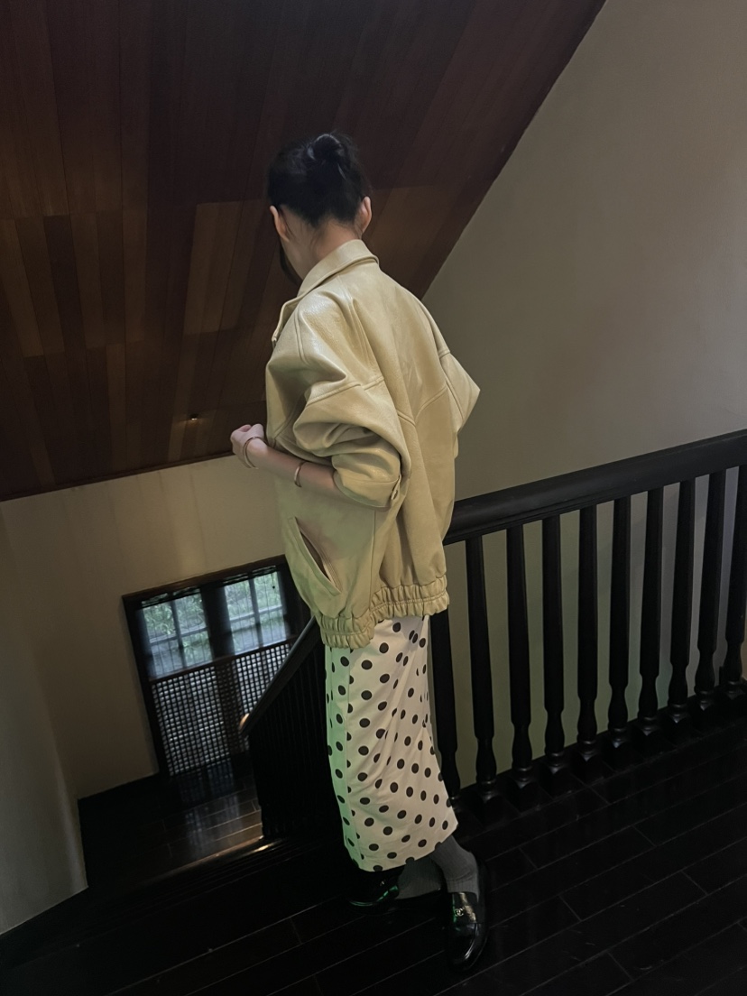 ME MO韓國代購女裝新品推薦熱賣真品職業時尚休閑皮衣皮革ME MO皮衣