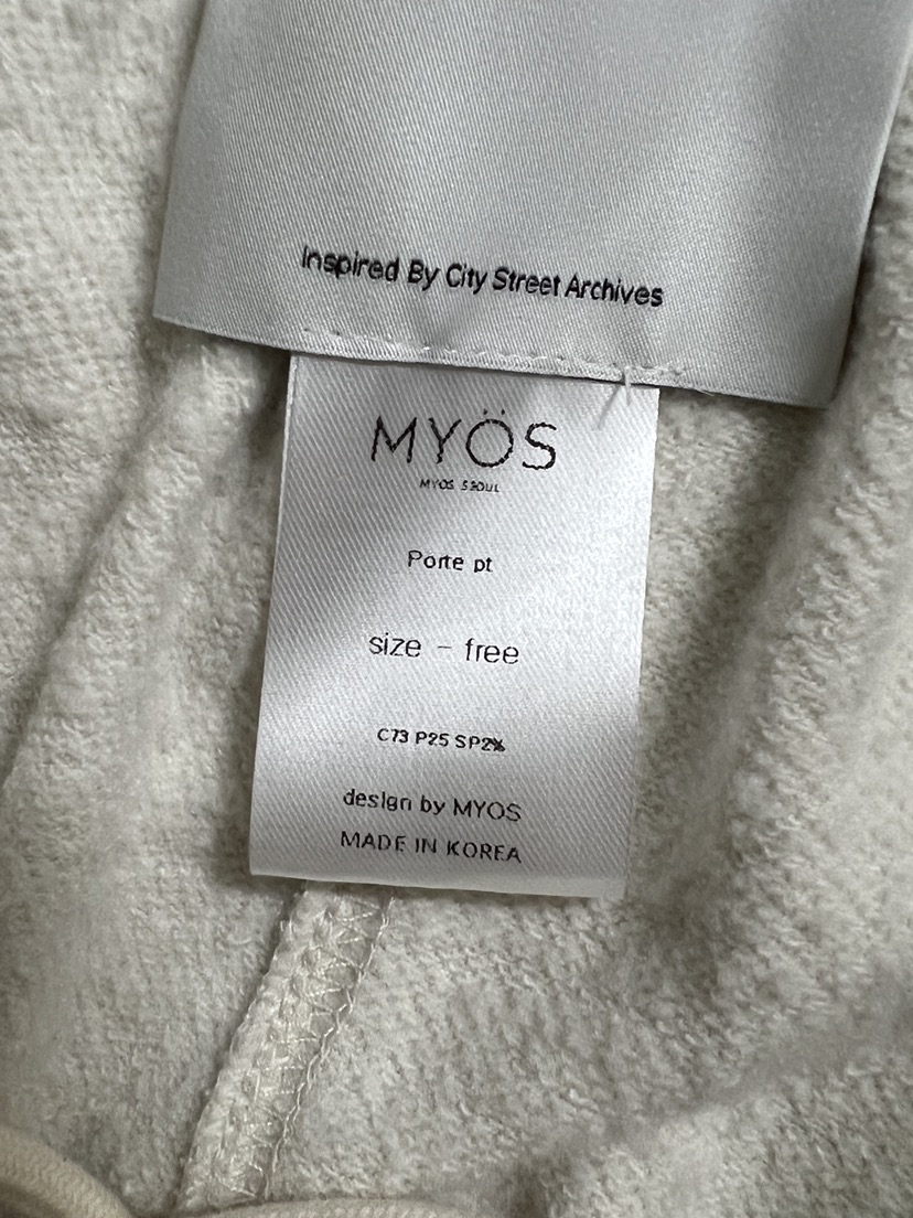MYOS東大門實拍女士新款時尚人氣休閑熱賣職業真品休閑褲MYOS休閑褲