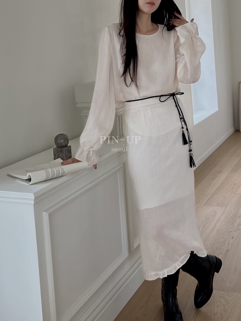 PIN-UP韓國代購女裝新款真品人氣熱賣時尚推薦半身裙中短裙PIN-UP半身裙/中短裙