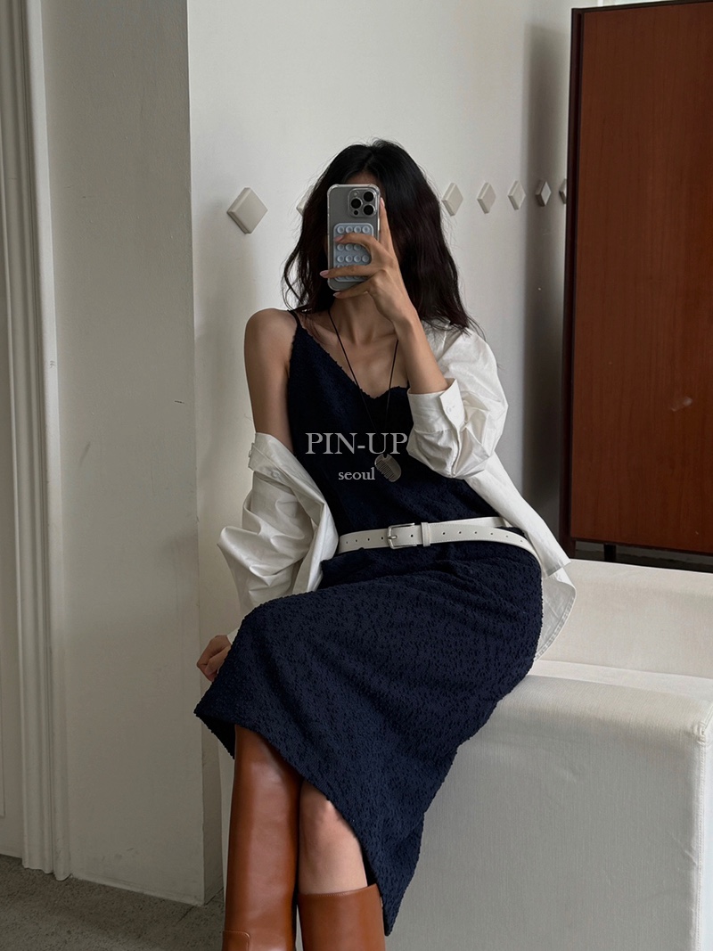 PIN-UP東大門實拍女裝新品真品人氣休閑熱賣推薦時尚連衣裙PIN-UP連衣裙