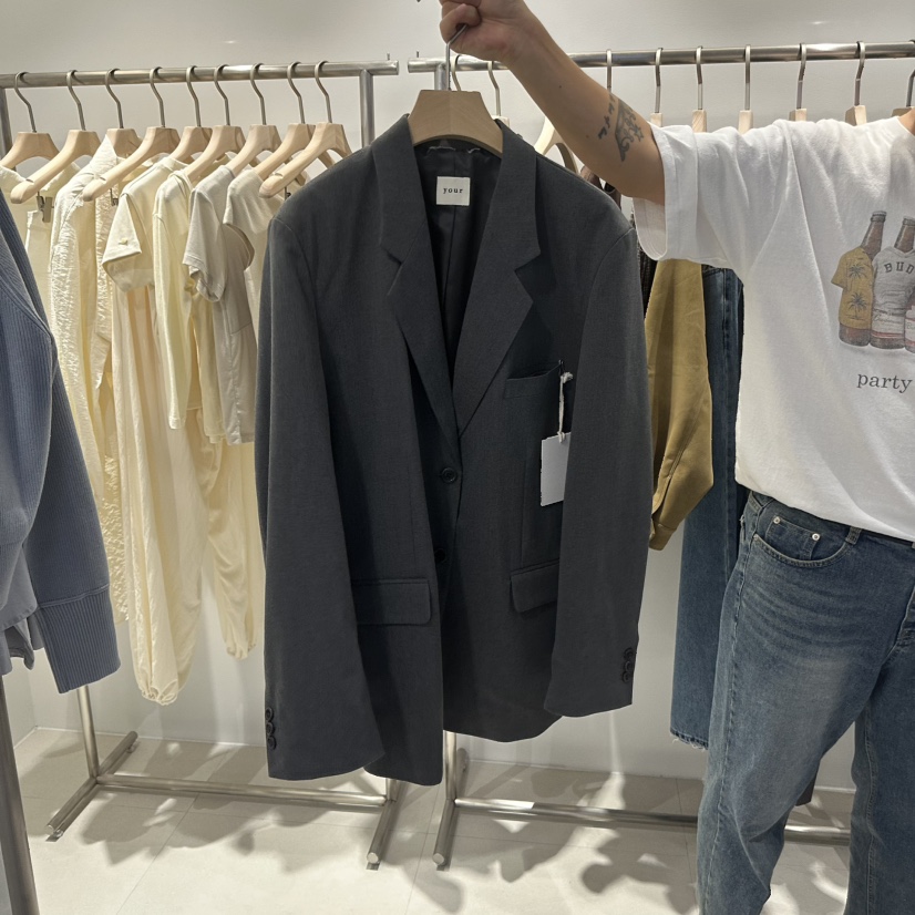 YOUR東大門代購女士新品時尚真品職業熱賣休閑人氣西裝西服YOUR西裝/西服圖色2墨色