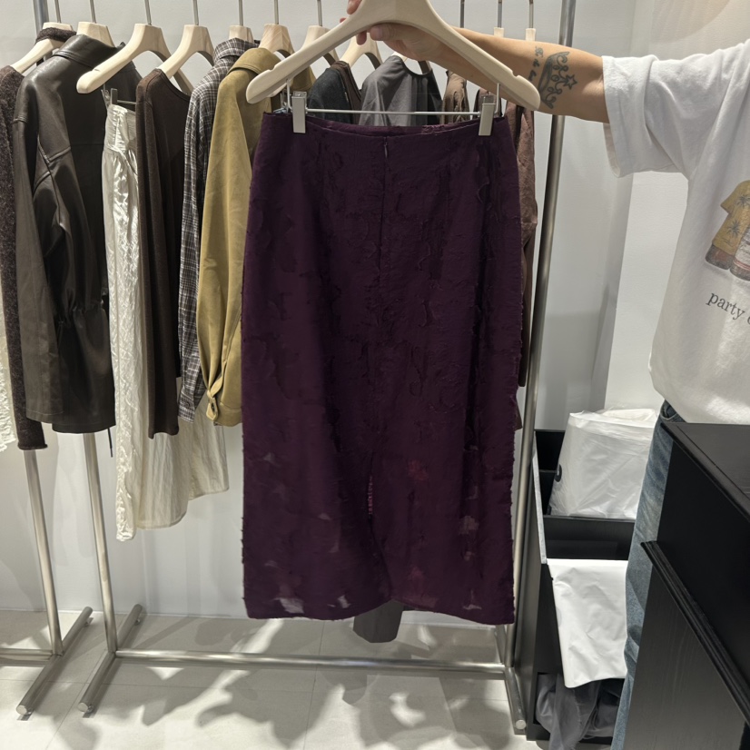 YOUR東大門直郵女士新品人氣休閑真品熱賣半身裙中短裙提花YOUR半身裙/中短裙