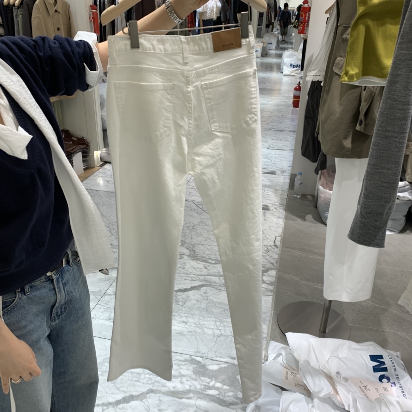 WELL ROW韓國直郵女士新款人氣熱賣推薦休閑職業真品休閑褲WELL ROW休閑褲