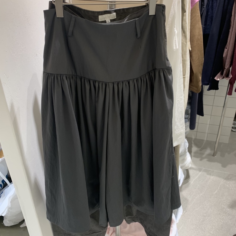 WELL ROW韓國代購女士新品人氣半身裙中短裙不含腰帶闊腿褲WELL ROW半身裙/中短裙圖色1