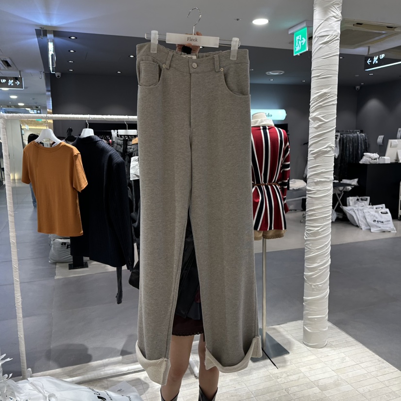 FLEEK東大門直郵女士新款人氣熱賣時尚職業真品休閑休閑褲Fleek休閑褲圖色2