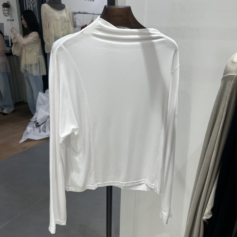 MATIERE東大門實拍女士新品熱賣休閑時尚真品推薦長袖T恤MATIERE長袖T恤圖色4