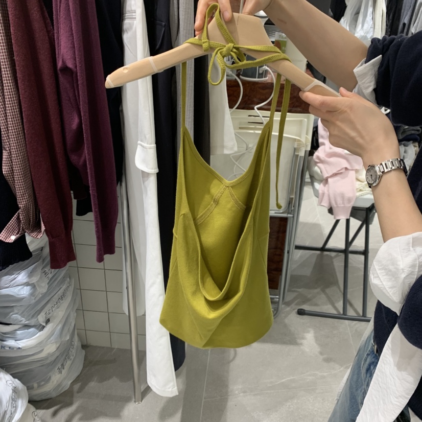 WELL ROW東大門直郵女士新品真品人氣休閑推薦熱賣吊帶背心WELL ROW吊帶/背心