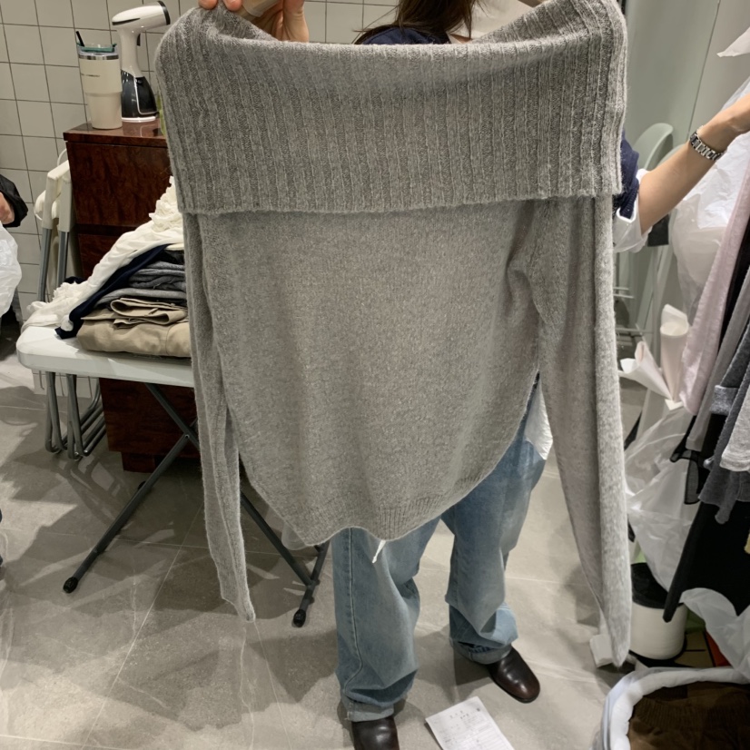 WELL ROW韓國代購女裝新品休閑熱賣人氣推薦時尚真品針織衫WELL ROW針織衫圖色2