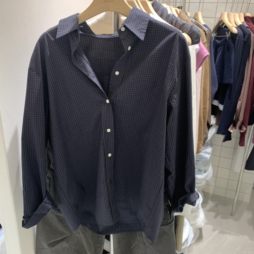 WELL ROW韓國直郵女士新品人氣真品休閑時尚推薦襯衫蕾絲衫WELL ROW襯衫/蕾絲衫圖色2