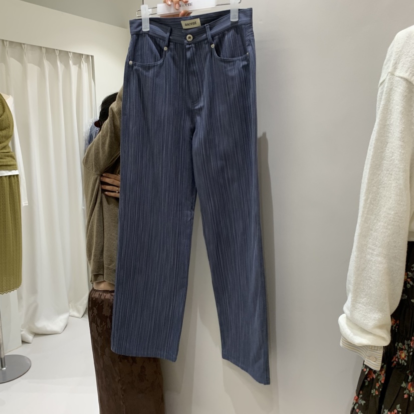 ASCENT東大門直郵女裝新品職業休閑推薦熱賣時尚休閑褲條紋ASCENT休閑褲圖色2