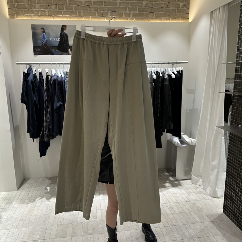 FLEEK東大門實拍女士新品人氣推薦職業熱賣休閑休閑褲褶皺Fleek休閑褲圖色2