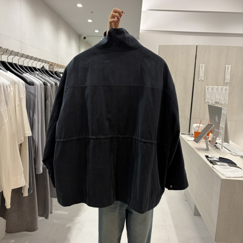 ETTER東大門實拍女裝新品休閑推薦時尚熱賣人氣真品夾克高領ETTER夾克