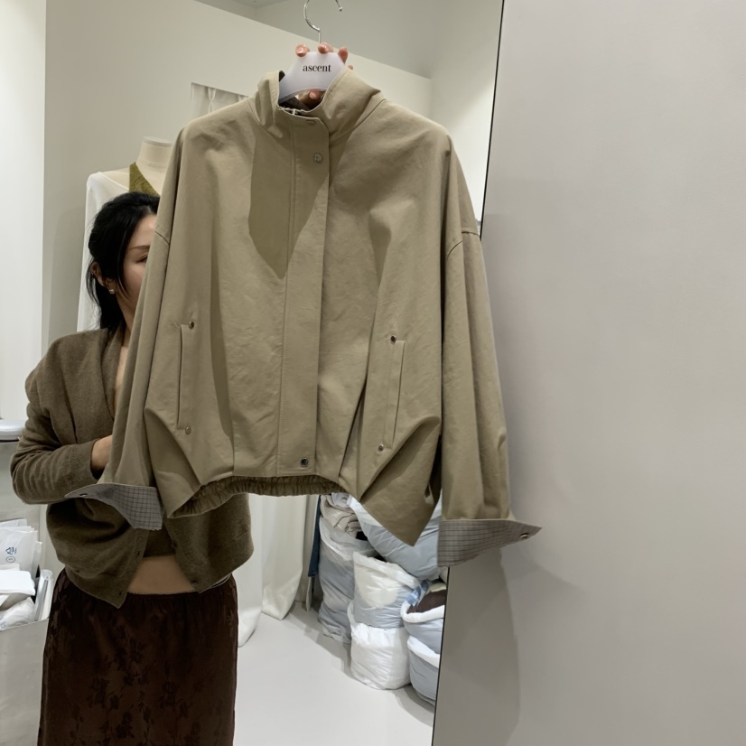 ASCENT韓國代購女裝新品推薦人氣休閑時尚真品熱賣夾克棉質ASCENT夾克圖色2
