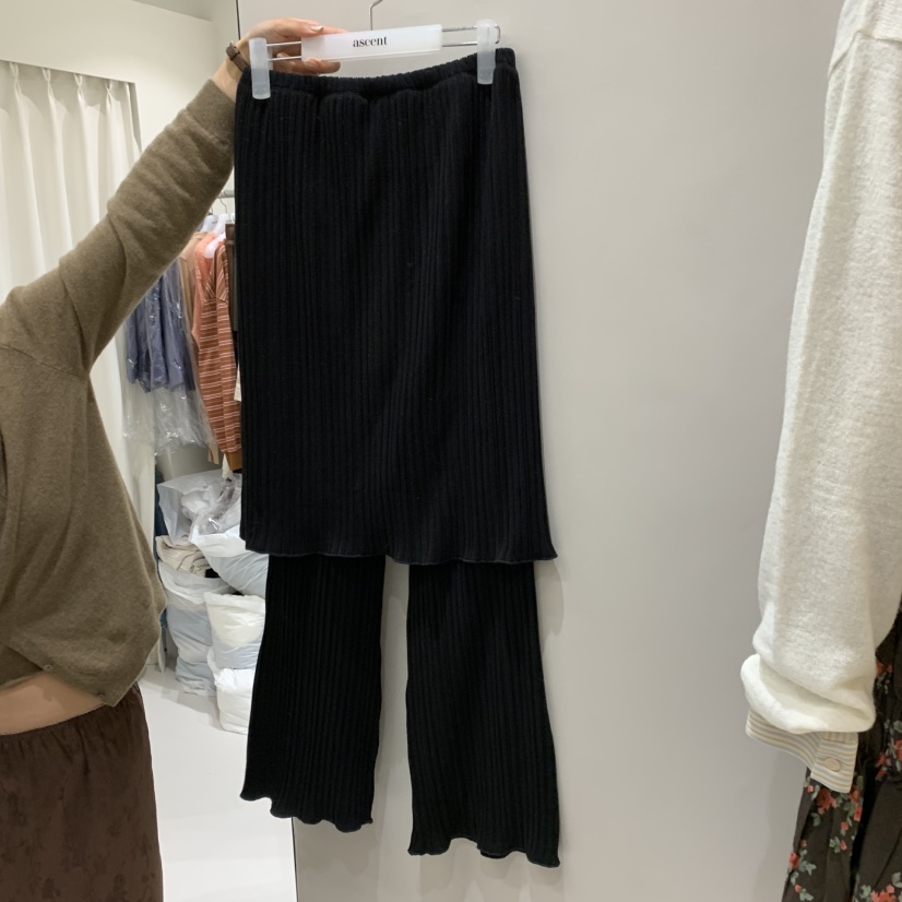 ASCENT東大門直郵女士新品職業時尚真品熱賣裙褲百褶褶裙ASCENT裙褲圖色2