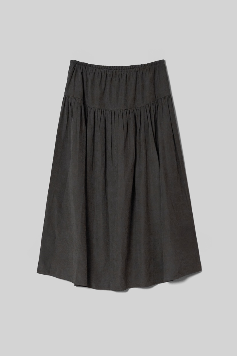 TAFFETA/MURET/ROBERTI東大門代購女士新款推薦半身裙中短裙褶皺TAFFETA/MURET/ROBERTI半身裙/中短裙圖色2