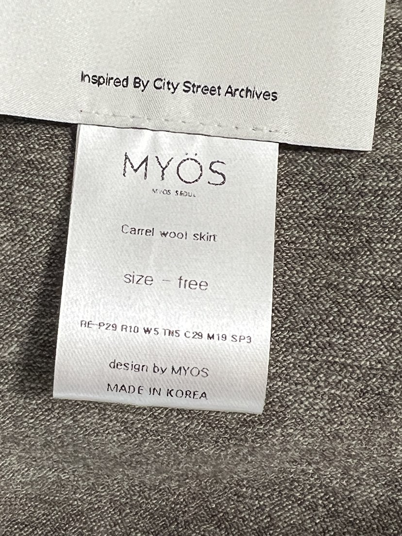 MYOS東大門代購女裝新品熱賣推薦時尚人氣休閑真品長裙MYOS長裙