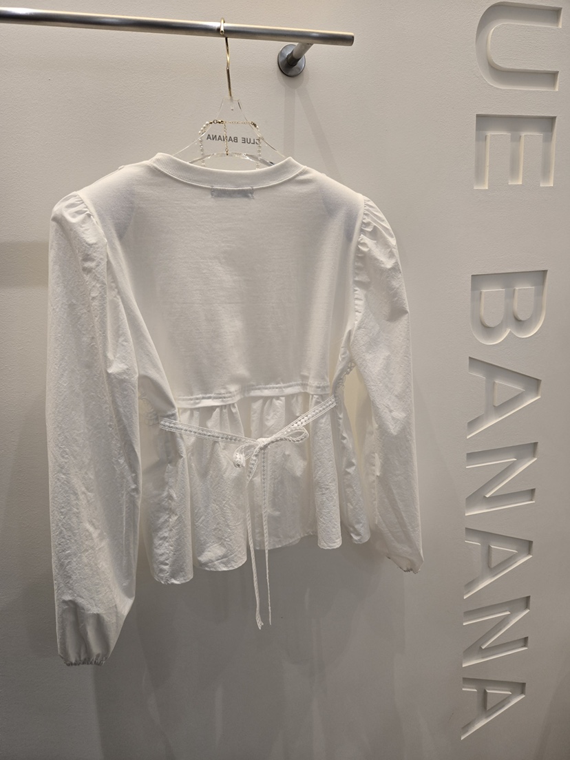 BLUE BANANA東大門直郵女裝新品時尚推薦人氣襯衫蕾絲衫BLUE BANANA襯衫/蕾絲衫