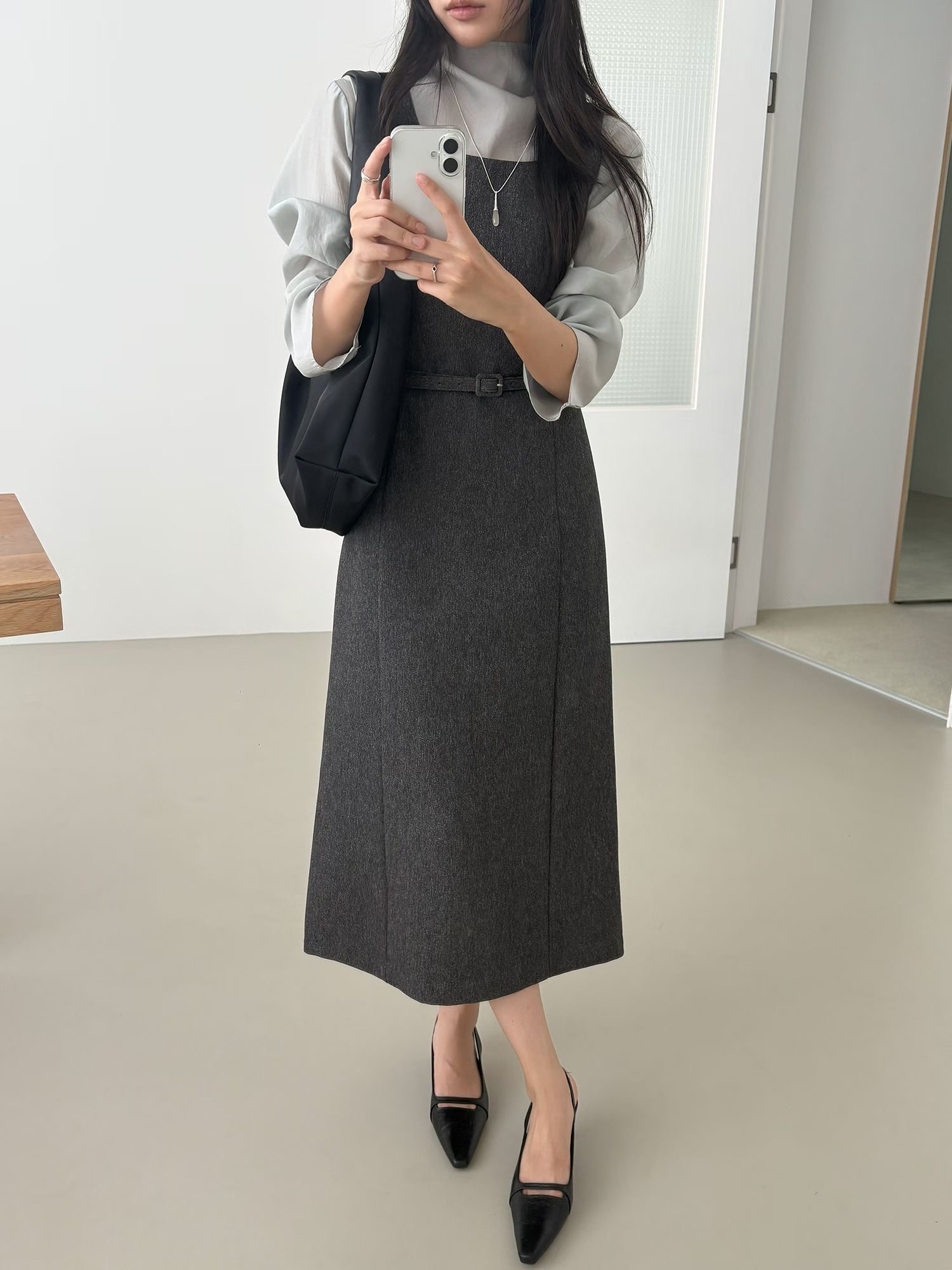 SATURDAY韓國代購女士新品時尚真品推薦連衣裙不含內搭OPSSATURDAY連衣裙