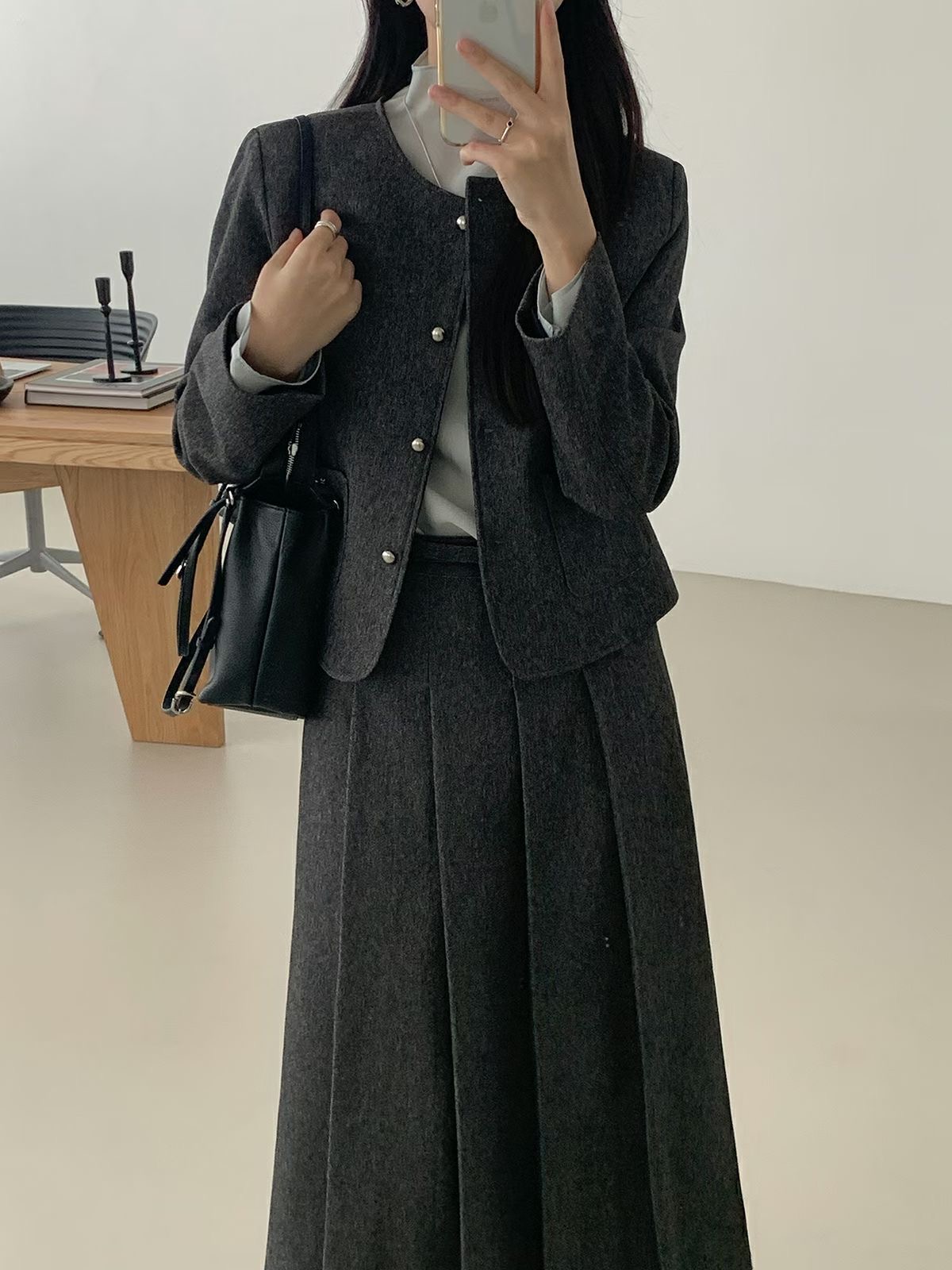 SATURDAY韓國直郵女裝新品真品熱賣休閑人氣時尚推薦長裙SATURDAY長裙