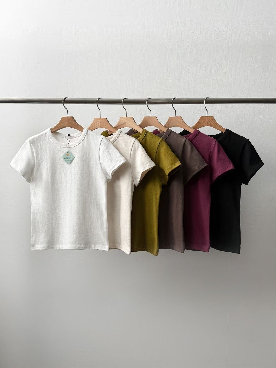 SATURDAY韓國代購女裝新品時尚熱賣休閑推薦人氣真品T恤SATURDAYT恤圖色2左二色