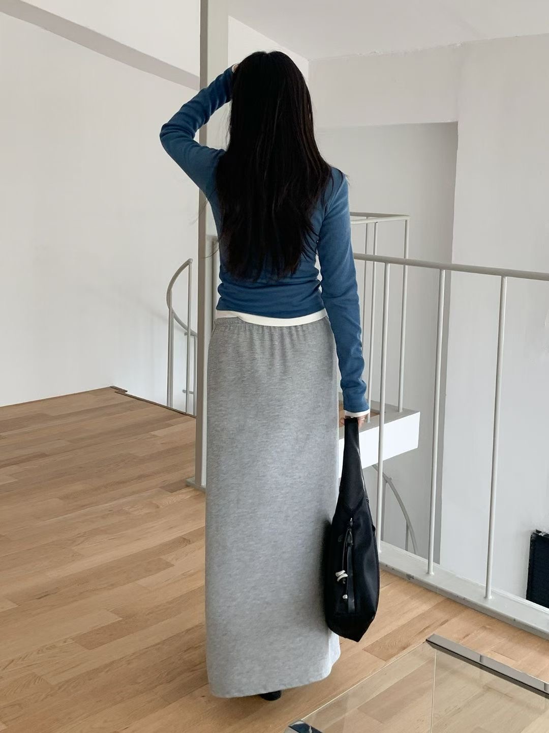 SATURDAY韓國代購女士新款推薦熱賣真品休閑人氣時尚長裙SATURDAY長裙