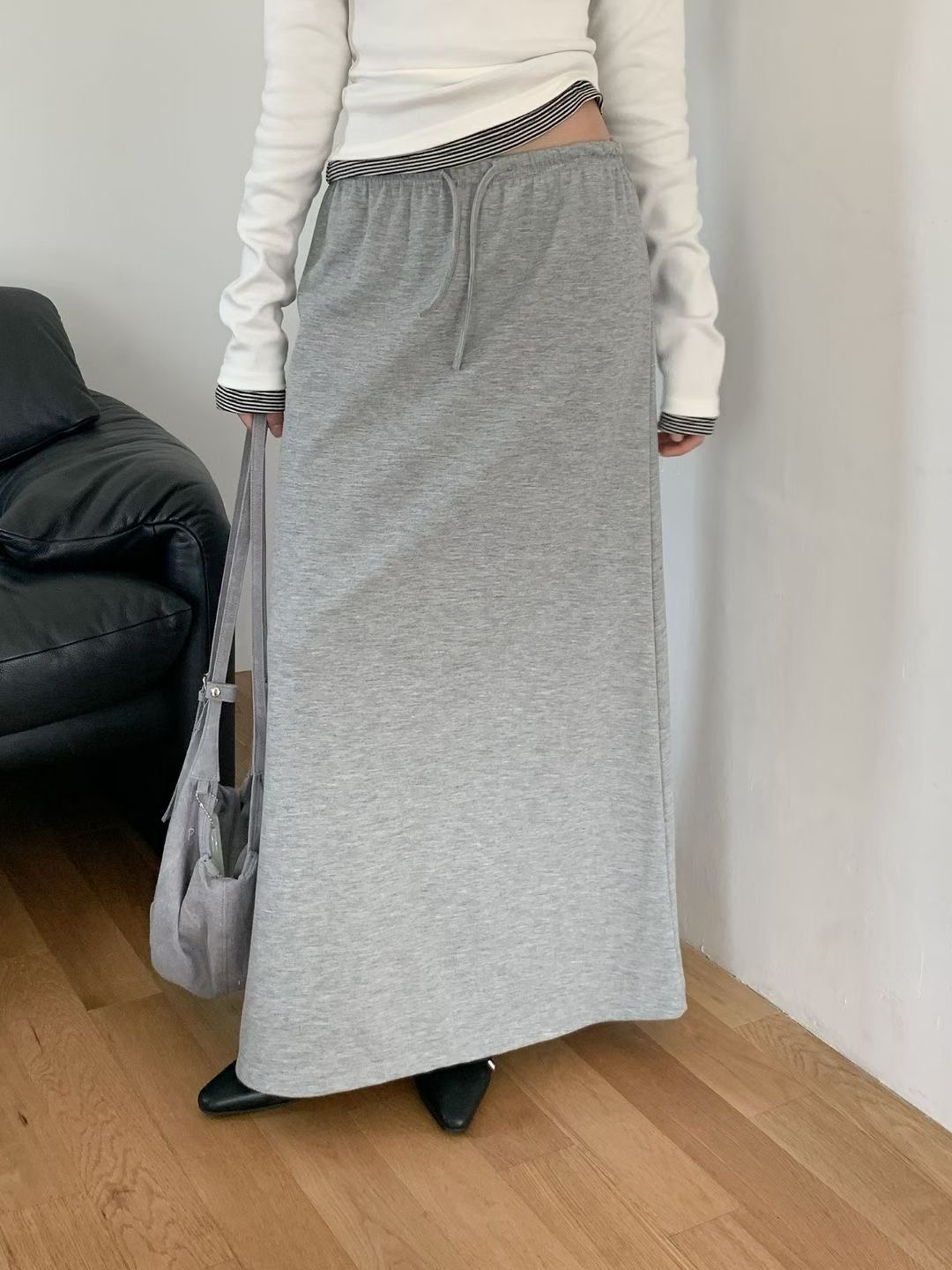 SATURDAY韓國代購女士新款推薦熱賣真品休閑人氣時尚長裙SATURDAY長裙圖色2
