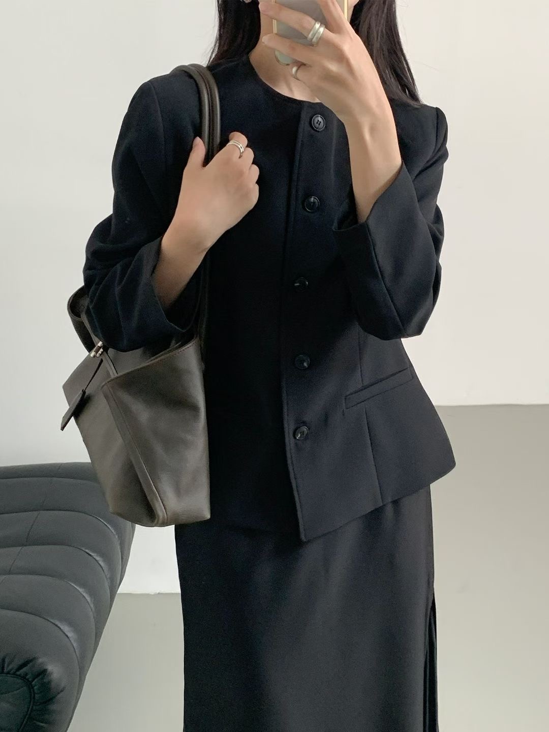 SATURDAY東大門代購女士新品休閑人氣真品時尚熱賣推薦夾克SATURDAY夾克