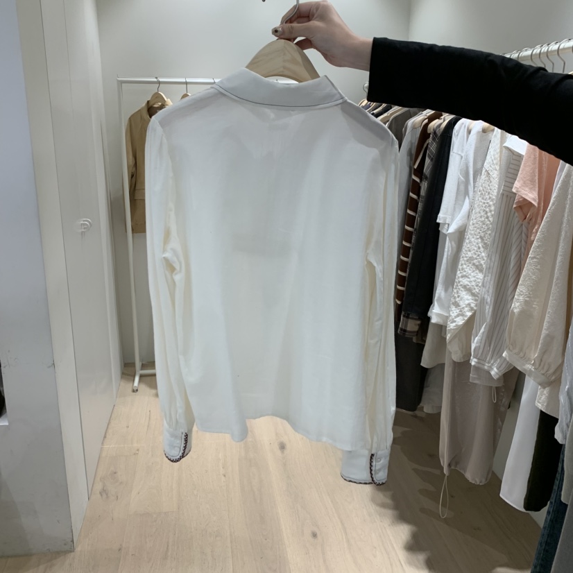 LIFFEY東大門實拍女裝新品時尚休閑推薦真品人氣襯衫蕾絲衫LIFFEY襯衫/蕾絲衫