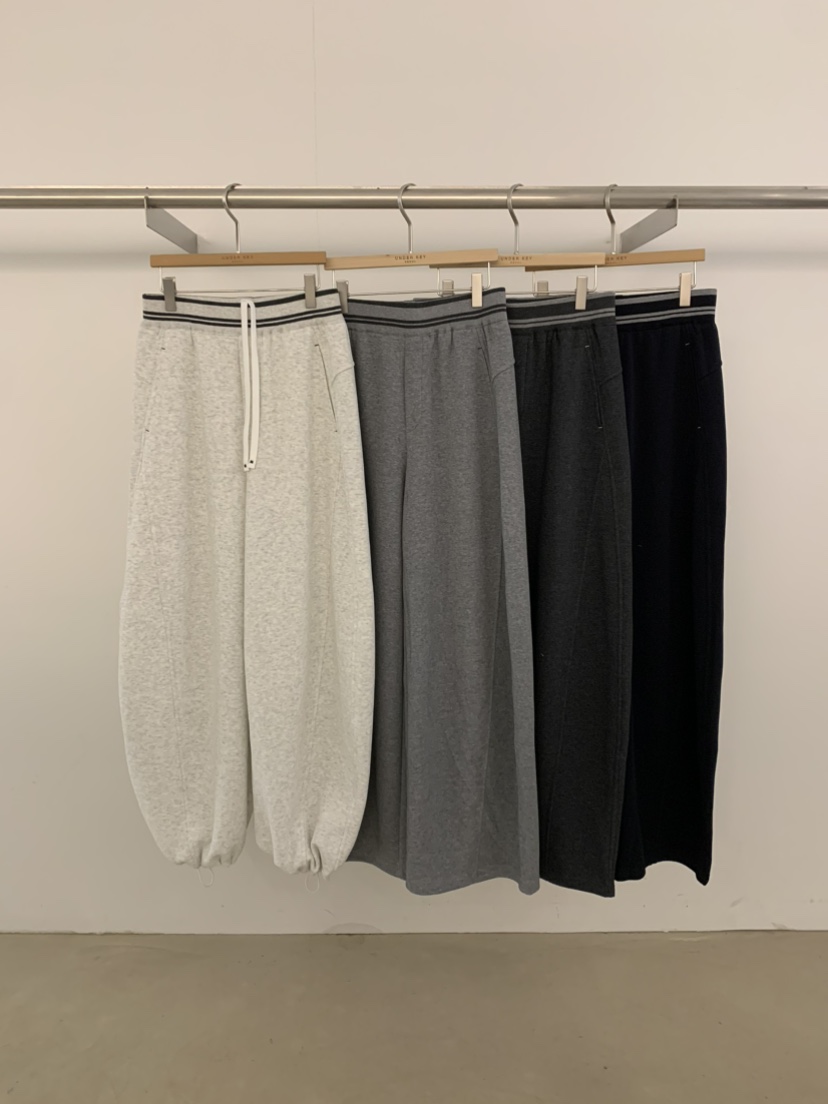 UNDER KEY東大門實拍女裝新品真品推薦休閑人氣休閑褲撞色UNDER KEY休閑褲