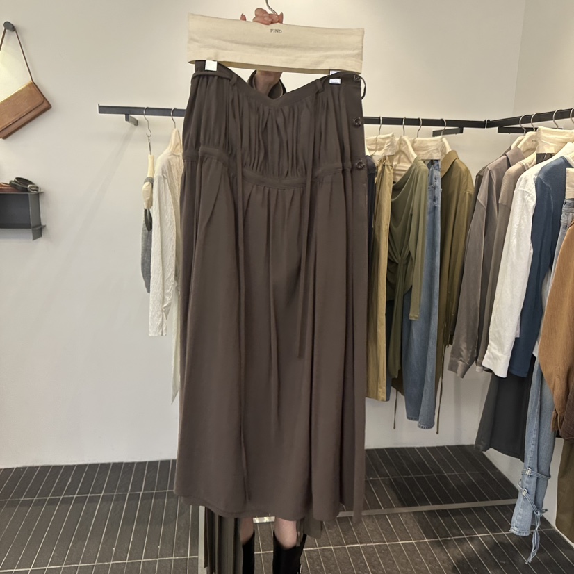 FIND-P韓國直郵女裝新品休閑人氣真品熱賣推薦時尚長裙FIND-P長裙圖色2