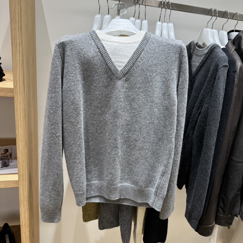 WE ARE/WELOVER韓國代購女士新品熱賣推薦時尚休閑針織衫SHOP_WE ARE針織衫圖色1灰色