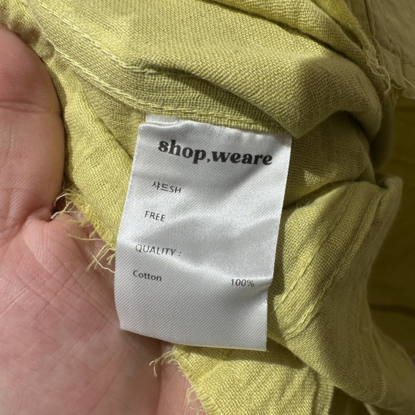 WE ARE/WELOVER韓國代購女裝新款休閑真品時尚襯衫蕾絲衫SHOP_WE ARE襯衫/蕾絲衫