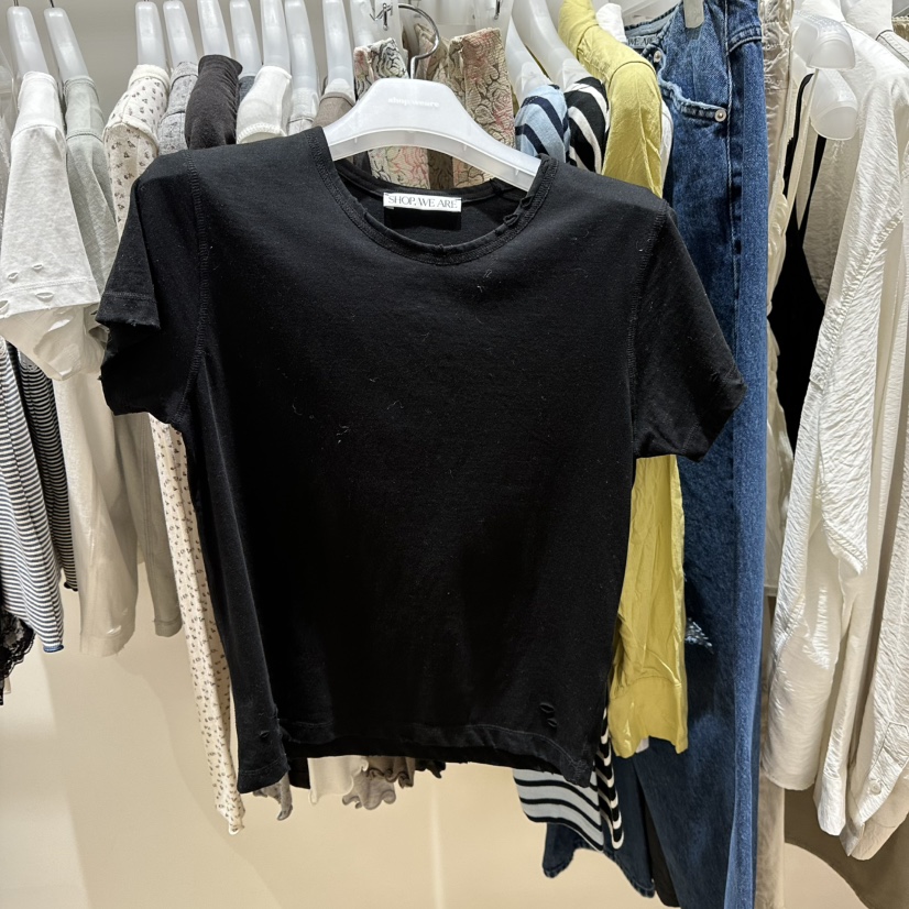 WE ARE/WELOVER東大門代購女裝新款時尚熱賣休閑推薦T恤SHOP_WE ARET恤圖色3
