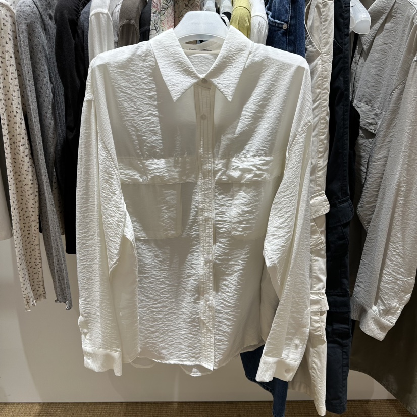 WE ARE/WELOVER韓國代購女士新品休閑時尚熱賣襯衫蕾絲衫SHOP_WE ARE襯衫/蕾絲衫圖色1白色
