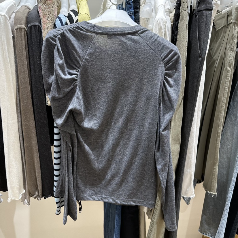 WE ARE/WELOVER東大門實拍女士新品推薦真品時尚長袖T恤SHOP_WE ARE長袖T恤