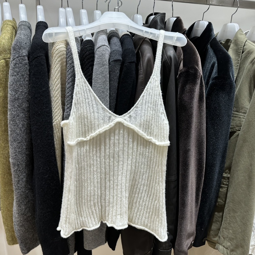 WE ARE/WELOVER東大門代購女裝新品熱賣推薦真品吊帶背心SHOP_WE ARE吊帶/背心圖色1白色