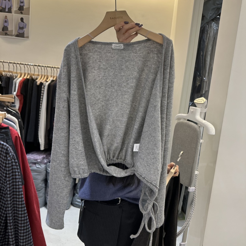 BAGUETTE-P東大門直郵女裝新品熱賣真品人氣開衫柔軟開衫BAGUETTE-P開衫圖色3