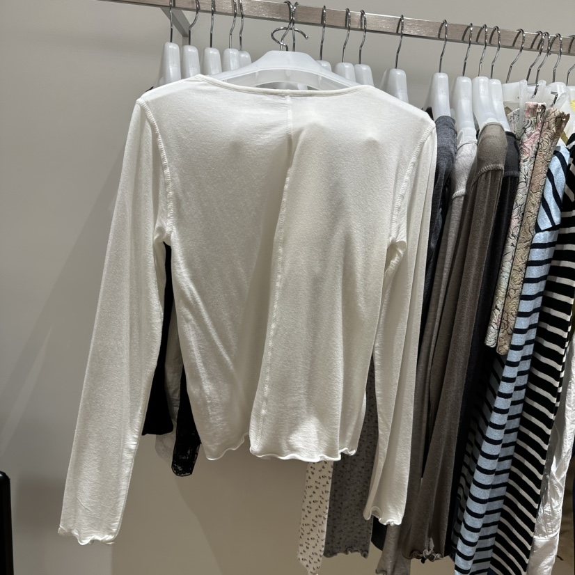 WE ARE/WELOVER東大門實拍女士新款休閑推薦真品長袖T恤SHOP_WE ARE長袖T恤