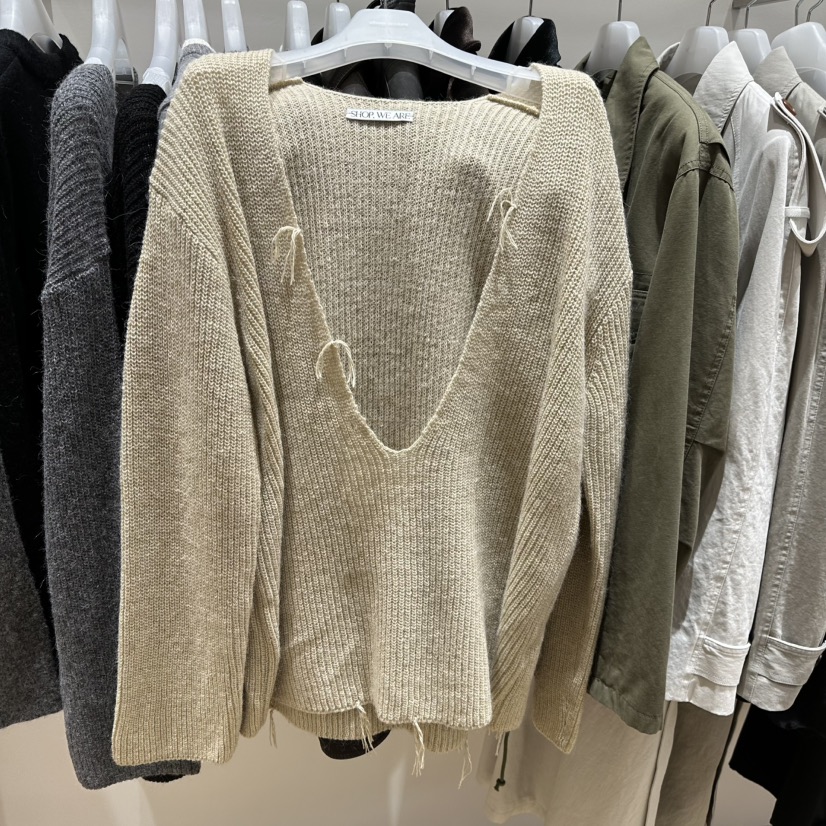 WE ARE/WELOVER東大門代購女士新品真品熱賣人氣針織衫SHOP_WE ARE針織衫圖色1
